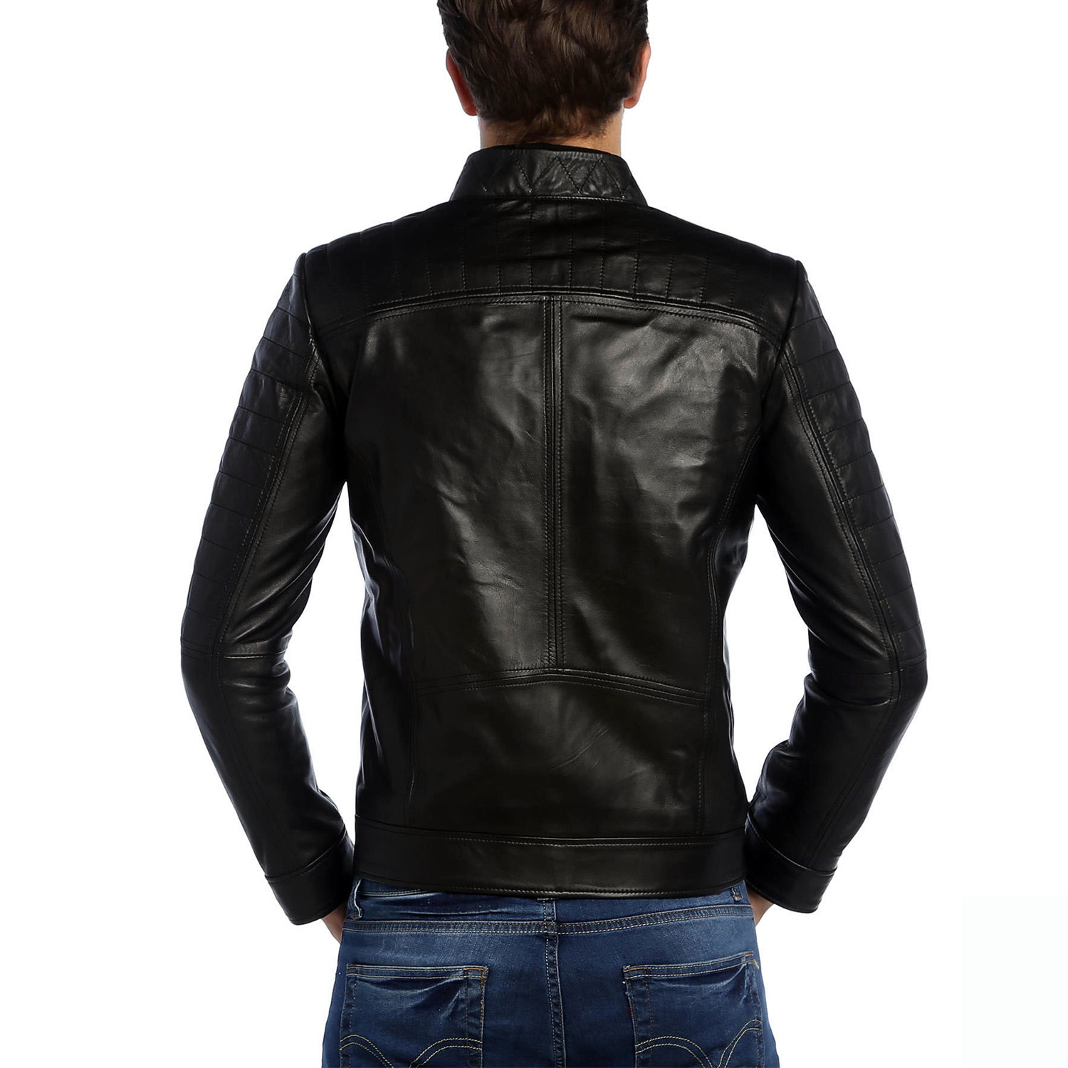 Parrot Leather Jacket // Black (3XL) - Vivamood - Touch of Modern
