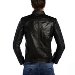 Parrot Leather Jacket // Black (XL)