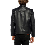 Macaw Leather Jacket // Gray (XS)