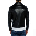 Albatross Leather Jacket // Black (M)