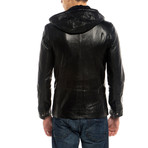 Cockatoo Leather Jacket // Black (3XL)