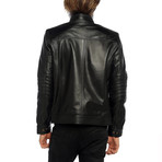 Goldfinch Leather Jacket // Black (L)