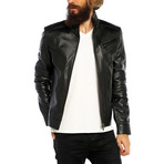 Goldfinch Leather Jacket // Black (L)