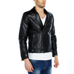 Parakeet Leather Jacket // Black (2XL)