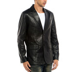 Toucan Leather Jacket // Black (S)