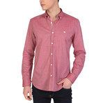 Anthony Button Up Shirt // Bordeaux (XL)
