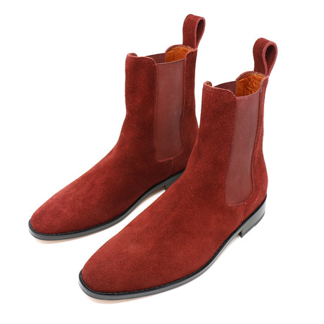 Vino Chelsea Boots // Burgundy (US: 7)