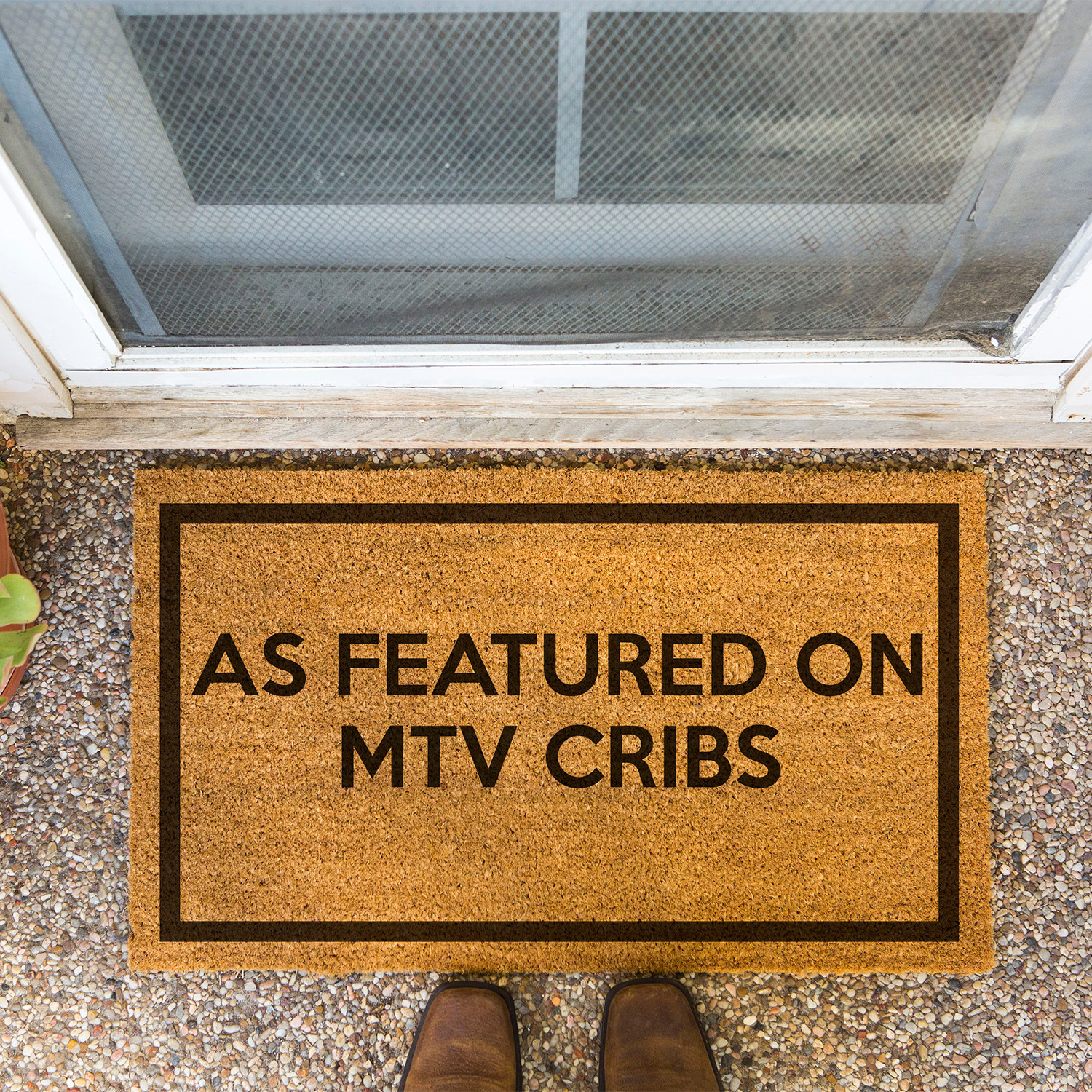 As Featured On Mtv Cribs Bison Mats Touch Of Modern