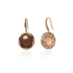 Victor Mayer 18k Rose Gold Enamel Diamond Earrings IV