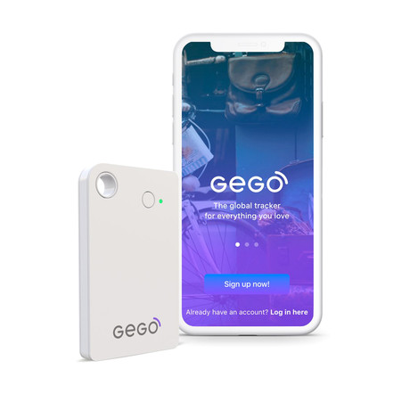 Gego Tracker Bundle // White (Ocean Skin)