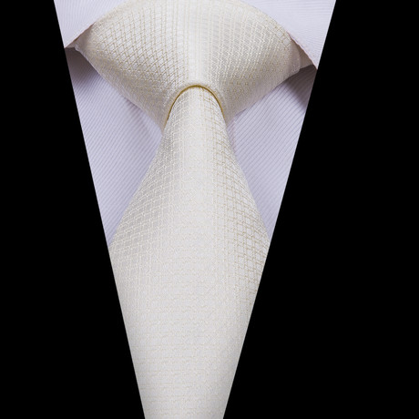 Nadal Silk Tie // Off White