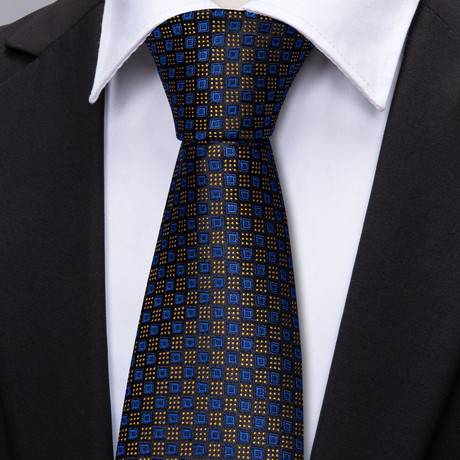 Vallejo Silk Tie // Navy