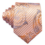 Cove Silk Tie // Orange