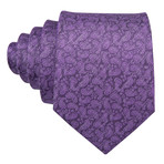 Ferres Silk Tie // Purple