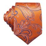 Bravo Silk Tie // Orange