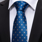 Bode Silk Tie // Blue