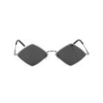 Unisex Square Sunglasses // Silver