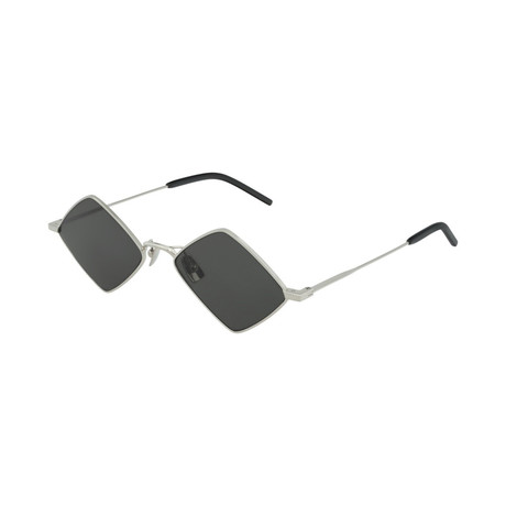 Unisex Square Sunglasses // Silver