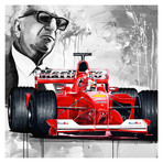 Michael Schumacher + Enzo Ferrrari