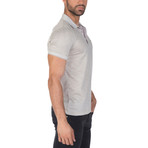 Euan Short-Sleeve Polo Shirt // Beige + White (2XL)