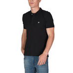 Sloan Short Sleeve Polo Shirt // Black (M)