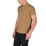 Marvin Short Sleeve Polo Shirt // Mustard (M)