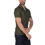 Mesut Short Sleeve Polo Shirt // Khaki (S)