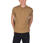 Marvin Short Sleeve Polo Shirt // Mustard (XS)