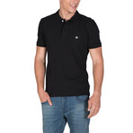 Sloan Short Sleeve Polo Shirt // Black (S)