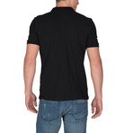 Sloan Short Sleeve Polo Shirt // Black (XS)