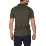 Mesut Short Sleeve Polo Shirt // Khaki (XL)