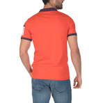 Warren Short Sleeve Polo Shirt // Brick (XL)