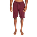 3 Pack Super Soft Lounge Short // Gray + Blue + Burgundy (L)