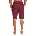 3 Pack Super Soft Lounge Short // Gray + Blue + Burgundy (M)