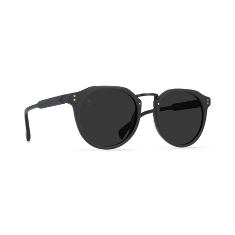 Unisex Remmy Alchemy Sunglasses // Matte Black + Black Polar