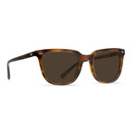 Unisex Arlo Sunglasses // Split Finish Root Beer + Brown