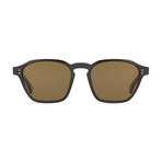 Unisex Aren Sunglasses // Black + Tan + Brown