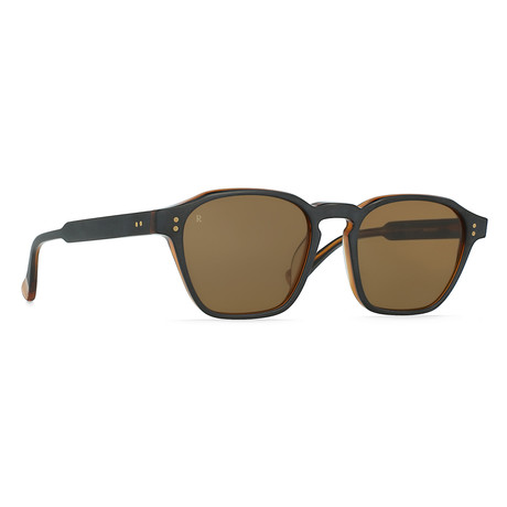 Unisex Aren Sunglasses // Black + Tan + Brown