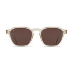 Unisex Aren Sunglasses // Haze + Plum Brown