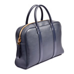 Leather Briefcase V1 // Blue