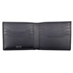 Bi-Fold Wallet V1 // Black + Silver