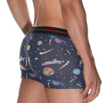Outer Space Digital Printed Boxer // Multicolor (S)