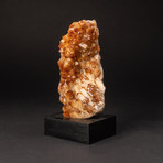 Citrine Crystal Cluster + Wooden Display Stand v.2