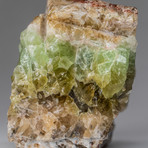 Green Calcite Crystal Cluster v.2