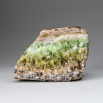 Green Calcite Crystal Cluster v.2