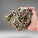 Large // Polished Pyrite Heart