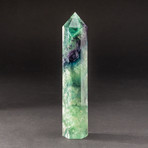 Rainbow Banded Fluorite Point