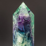 Rainbow Banded Fluorite Point