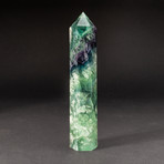 Rainbow Banded Fluorite Point