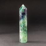 Rainbow Banded Fluorite Point